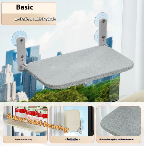 Suction Cup Cat Hammock Balcony Cat Nest